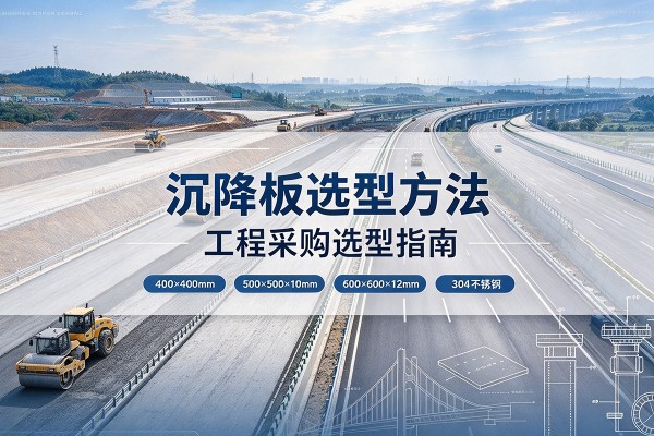 定西沉降板选择方法