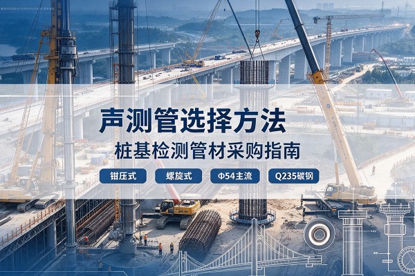 定西声测管选型标准