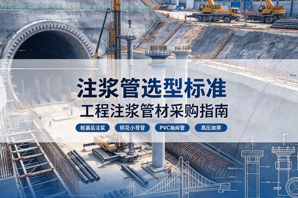 定西注浆管选型标准