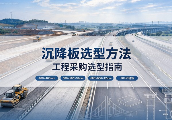 定西沉降板选择方法