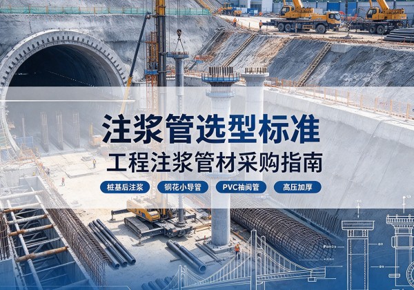 定西注浆管选型标准